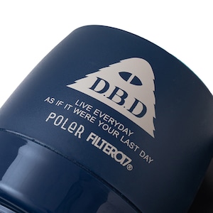 Filter017® X POLeR® D.B.D ロゴ スタッキング屋外用断熱イヤーマグ