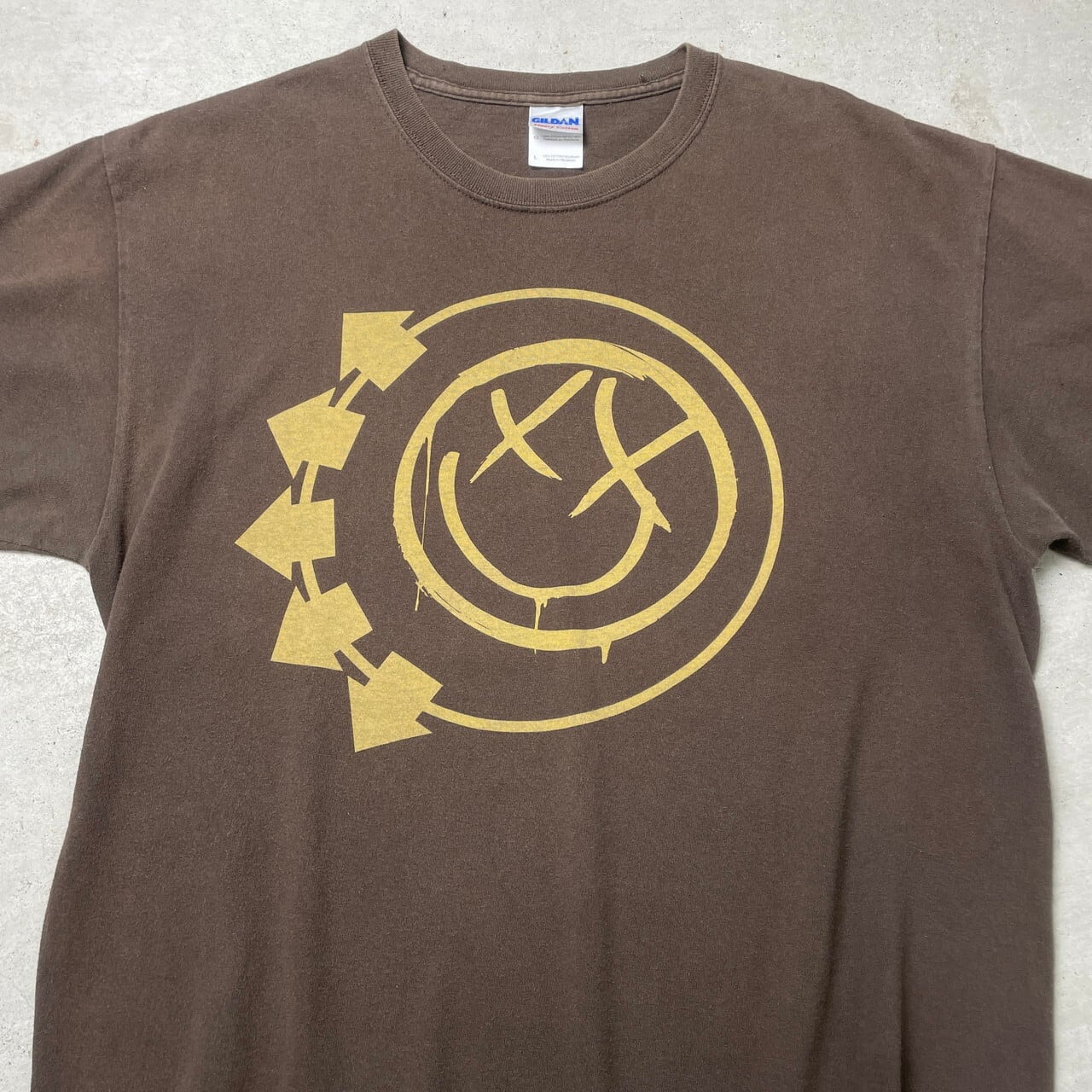 00年代 Blink182 ブリンク182 バンドTシャツ バンT メンズL 古着 00s