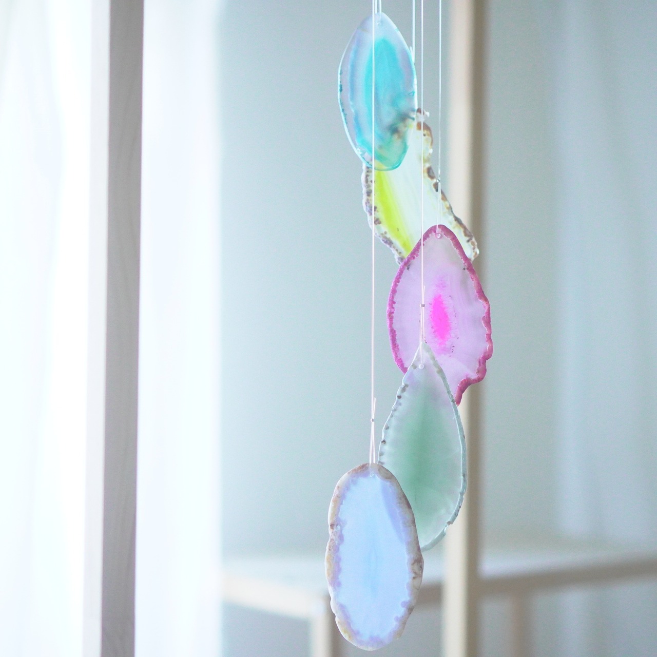 Spring Garden 09 - アゲートヒーリングチャイム / Agate Sun Catcher Wind Chime 880