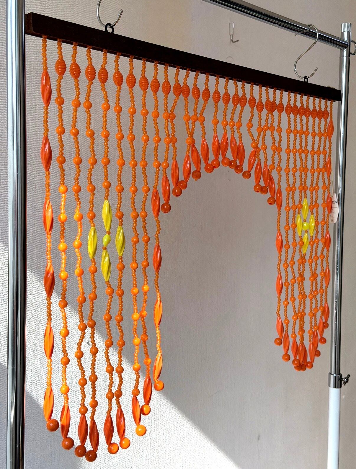 昭和レトロ ビーズのれん ビーズカーテン 珠のれん ミッドセンチュリー
