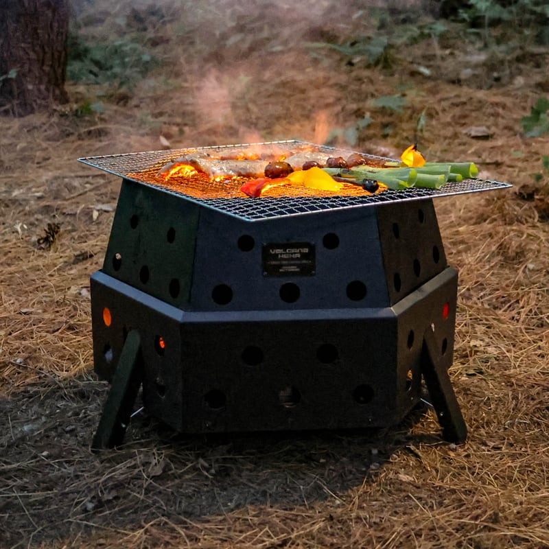 ARBOR OUTDOOR / VOLCANO HEXA 焚き火台 | GOLDEN FOREST