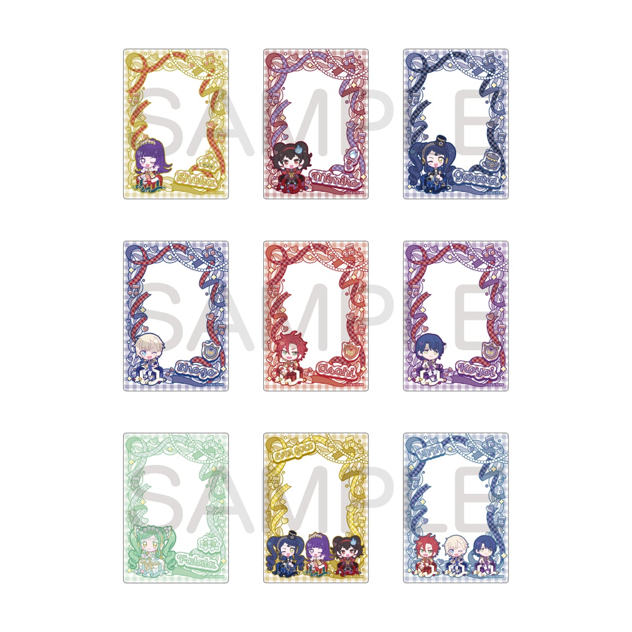 も*送様 アイドルタイムプリパラ　ファララ　きゃらっぴんまとめ アイドルタイムプリパラ きゃらっぴんトレーディングカードケース vol
