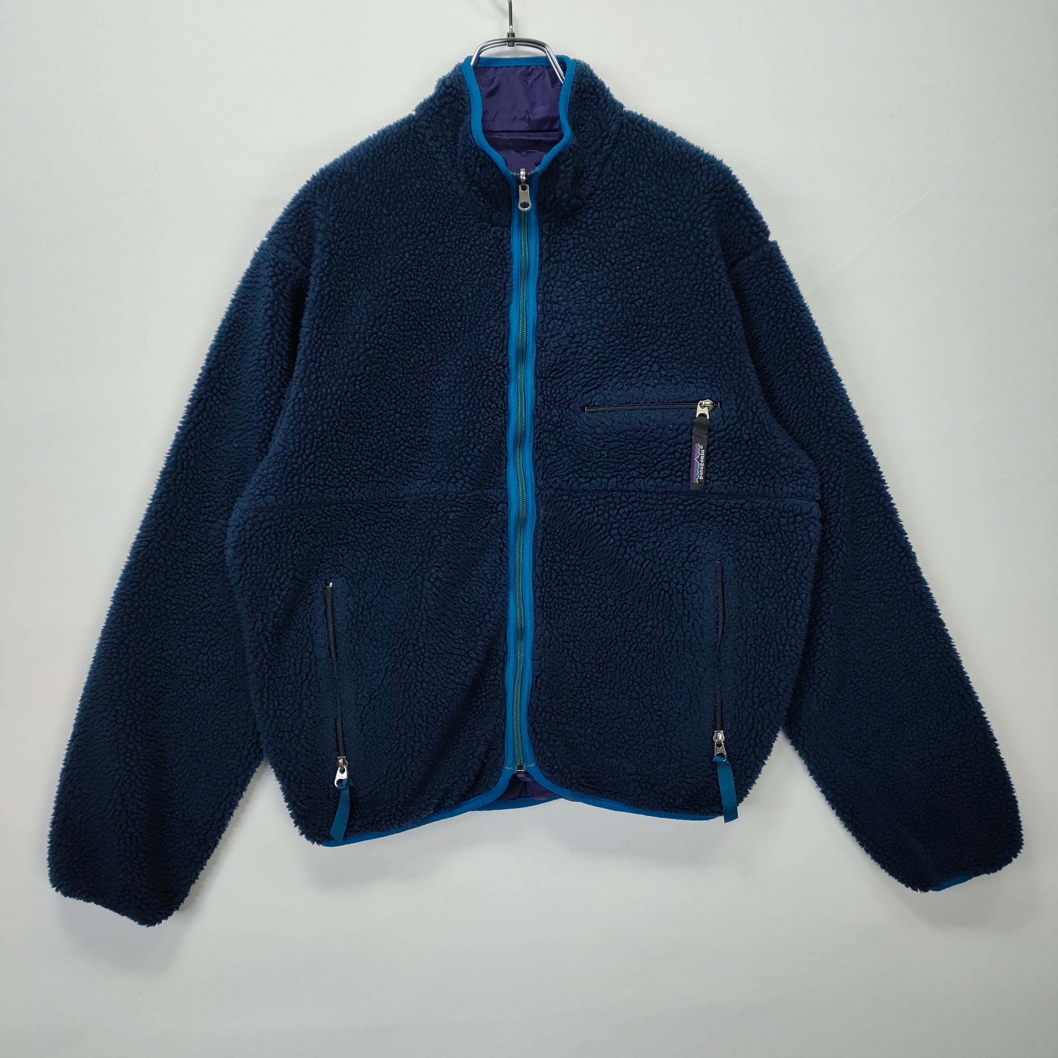 80's Patagonia x Apple Employee's Half Zip Fleece JKT パタゴニア
