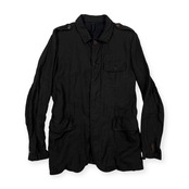 麻100% Edition エディション トゥモローランド ミリタリー リネン ジャケット サイズ 46 /メンズ/ブラック