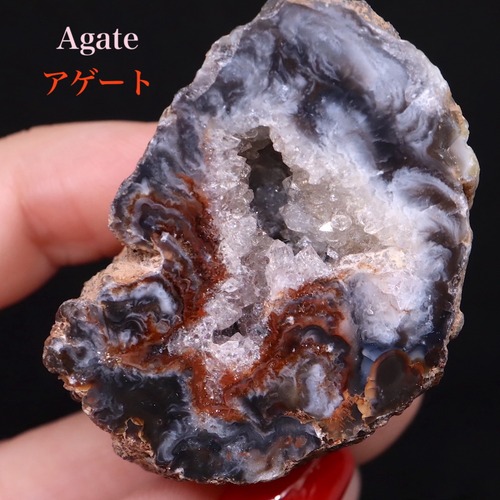 オレゴン州産  アゲート  瑪瑙 原石  61,8g AG263 鉱物　天然石 パワーストーン 原石