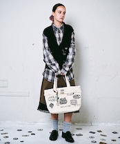 【直営限定ITEM】マルチワッペンターンロックトートバッグ TYPE-A CQ-48515H