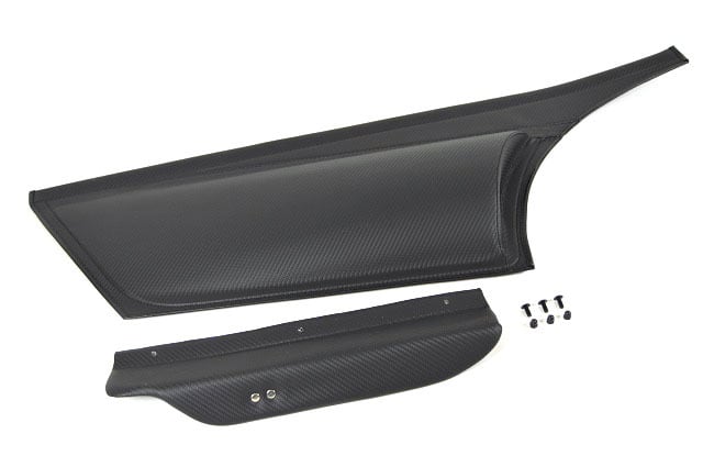 30V099A ハーフサイドスクリーン、アームレスト付、左、カーボン