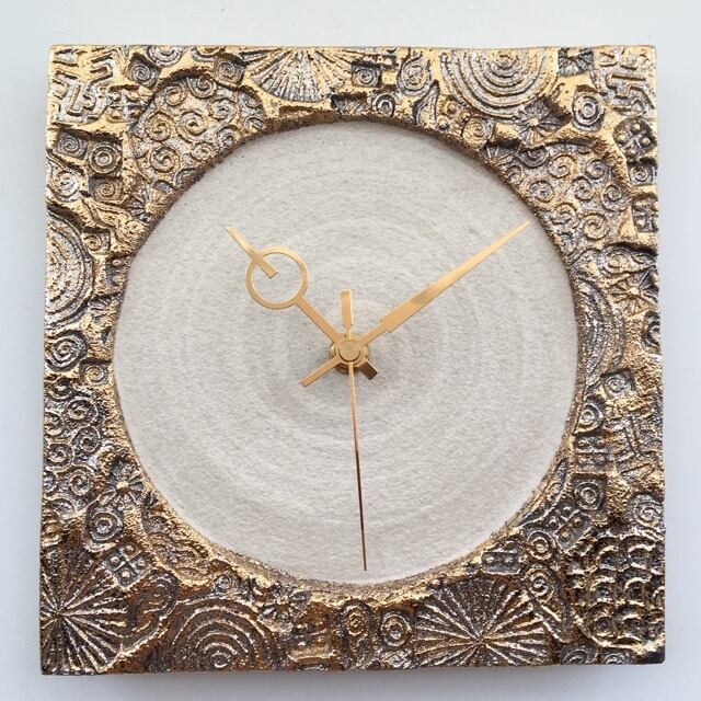 【新築・結婚のお祝いに】陶時計