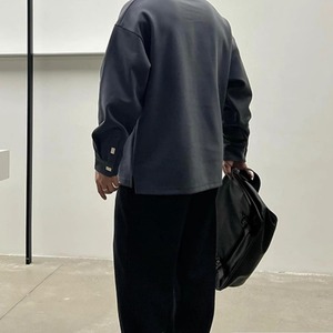 袖メタルポイントロングTシャツ　1213