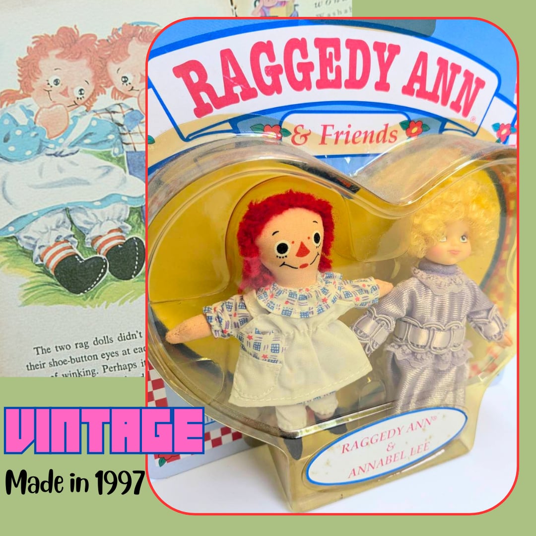☆ VINTAGE ☆ 1997年製【 Raggedy Ann & Friends Annabel Lee ☆ VINTAGE ☆ 1997年製【 Raggedy Ann & Friends Annabel Lee