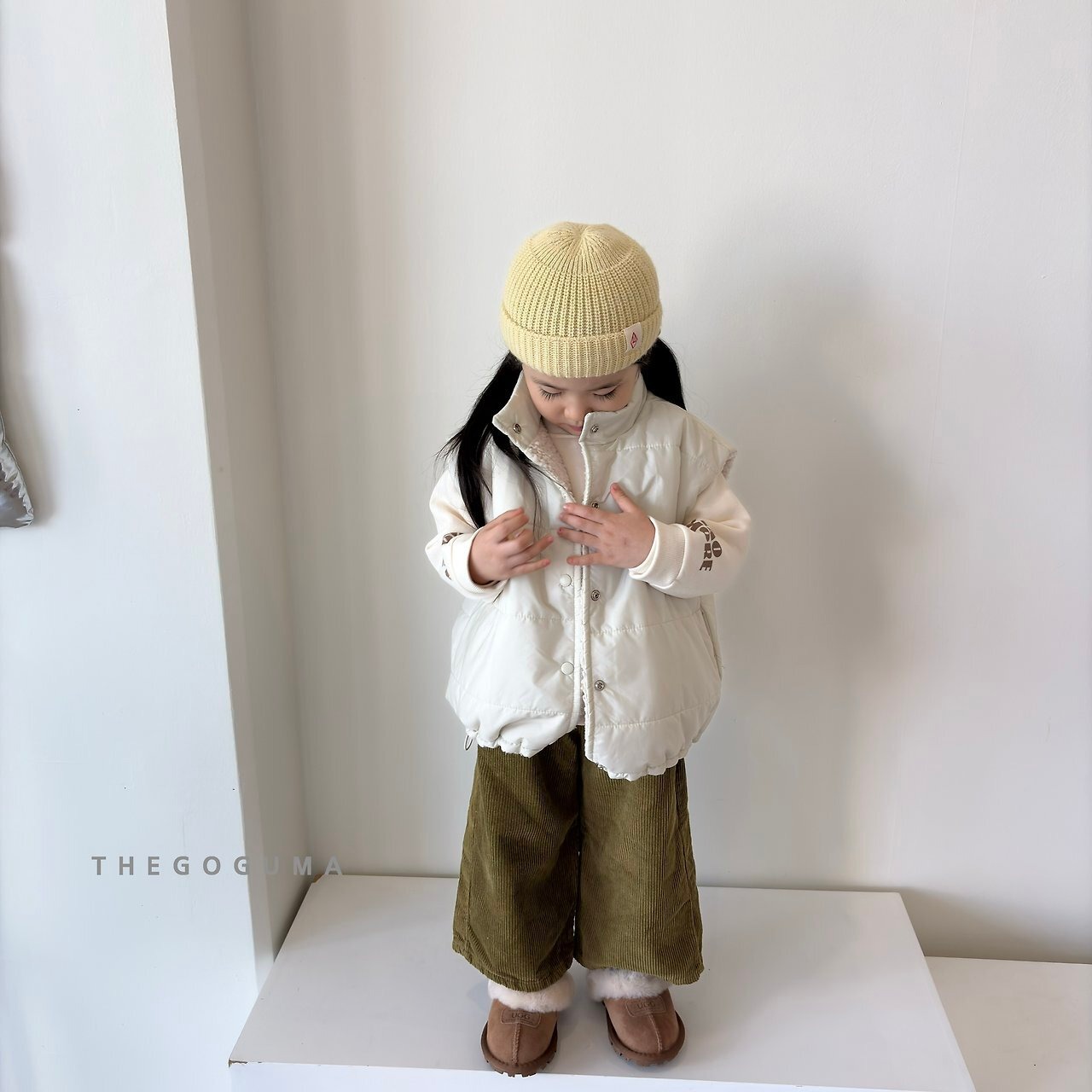 【取寄】THE GOGUMA ボア中綿ベスト｜冬服｜韓国子供服