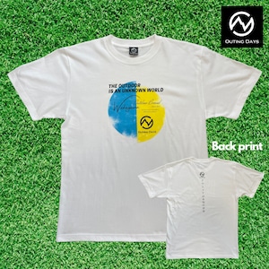 T-shirt / Reki［ブラック&ホワイト］