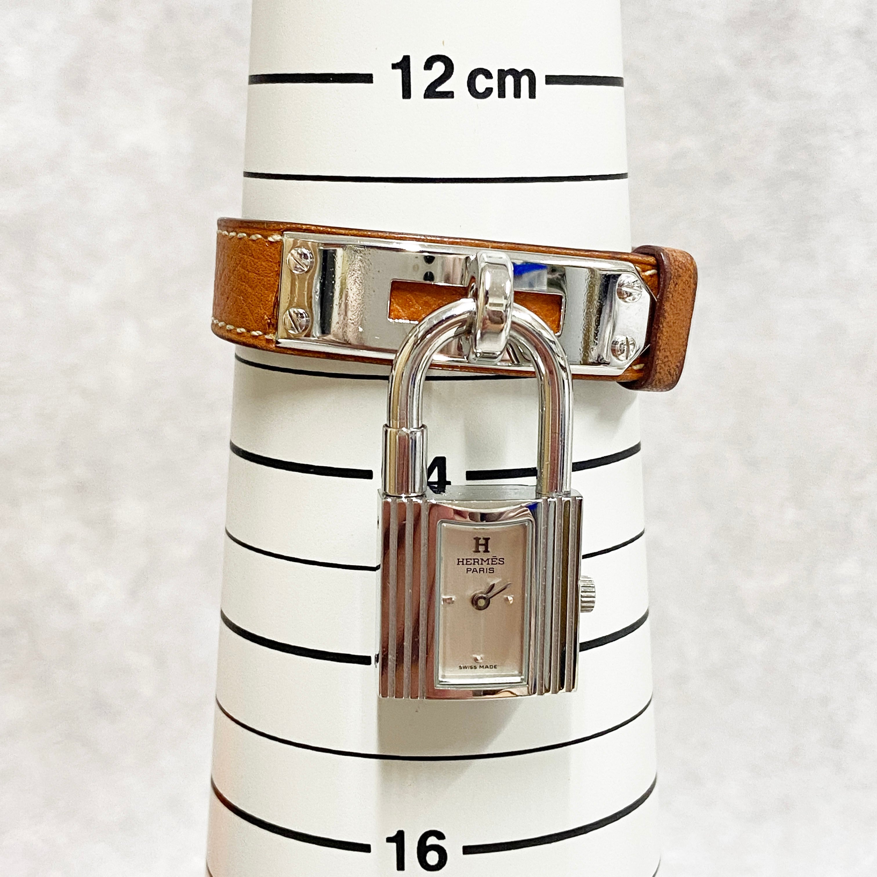 HERMES エルメス ケリーウォッチ シルバー文字盤 SS レディース 腕時計 クォーツ 6511-202203 | rean powered by  BASE