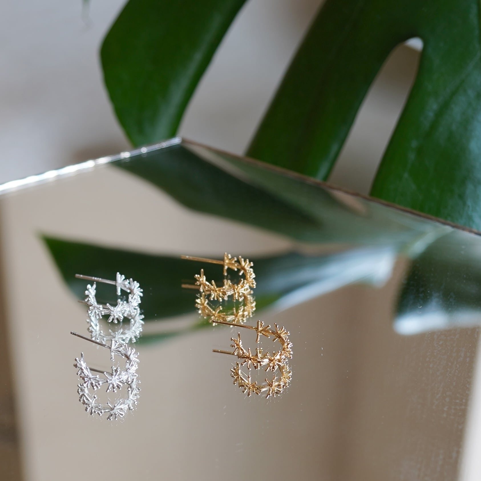 SV925 エトワールアーチピアス/イヤリングクリップ