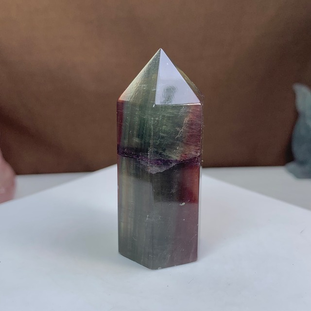 変わった色合いフローライト ポイント