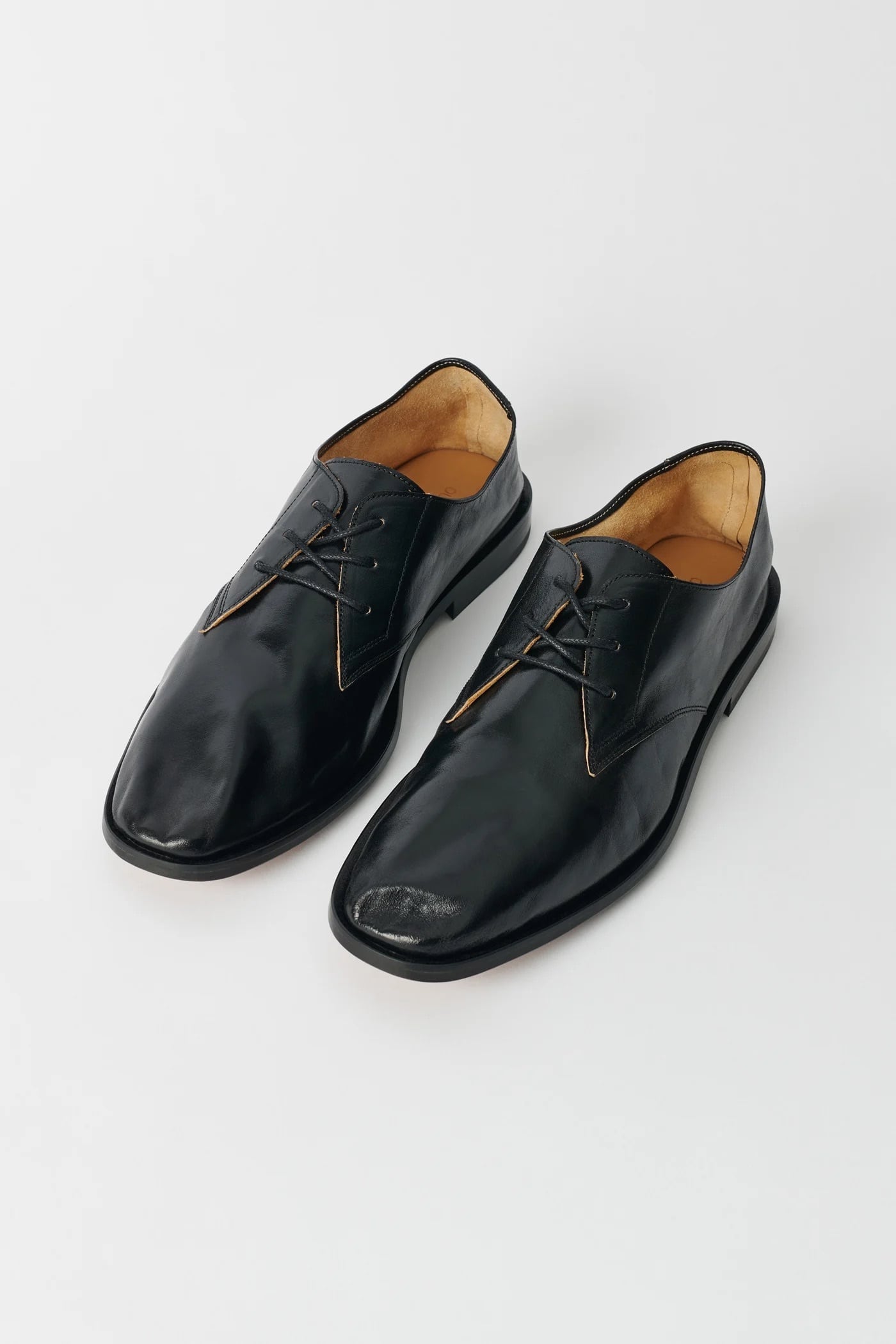 OUR LEGACY COLLAPSING CONSULTANT True Dye Black Leather A2257CCT