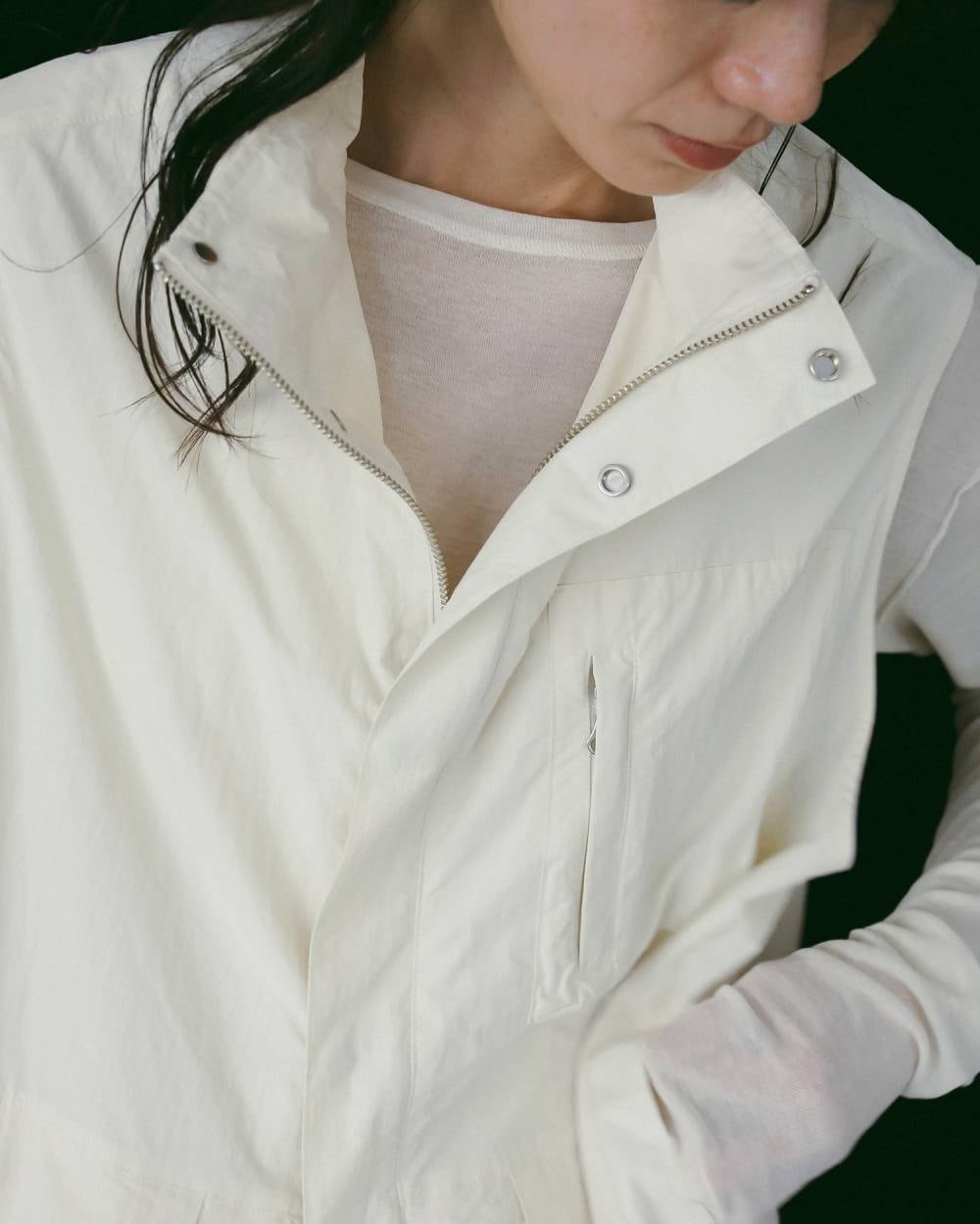 anuke 】Standcollar Pocket Vest | valance 福井｜レディース