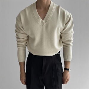 ネックシンプルベーシックカラーニット　998