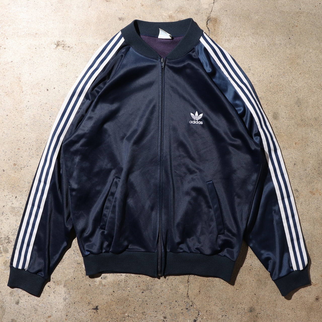 極美品 XL 80s ATP adidas ネイビートラックスーツ アディダス ジャケット パンツ