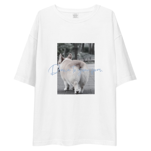 YOUR FORM Big silhouette Tee　[T0044]