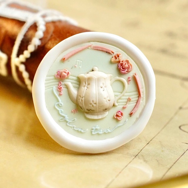 【SELECT】Wax Seal Stamp│少数入荷_Chubby Teapot