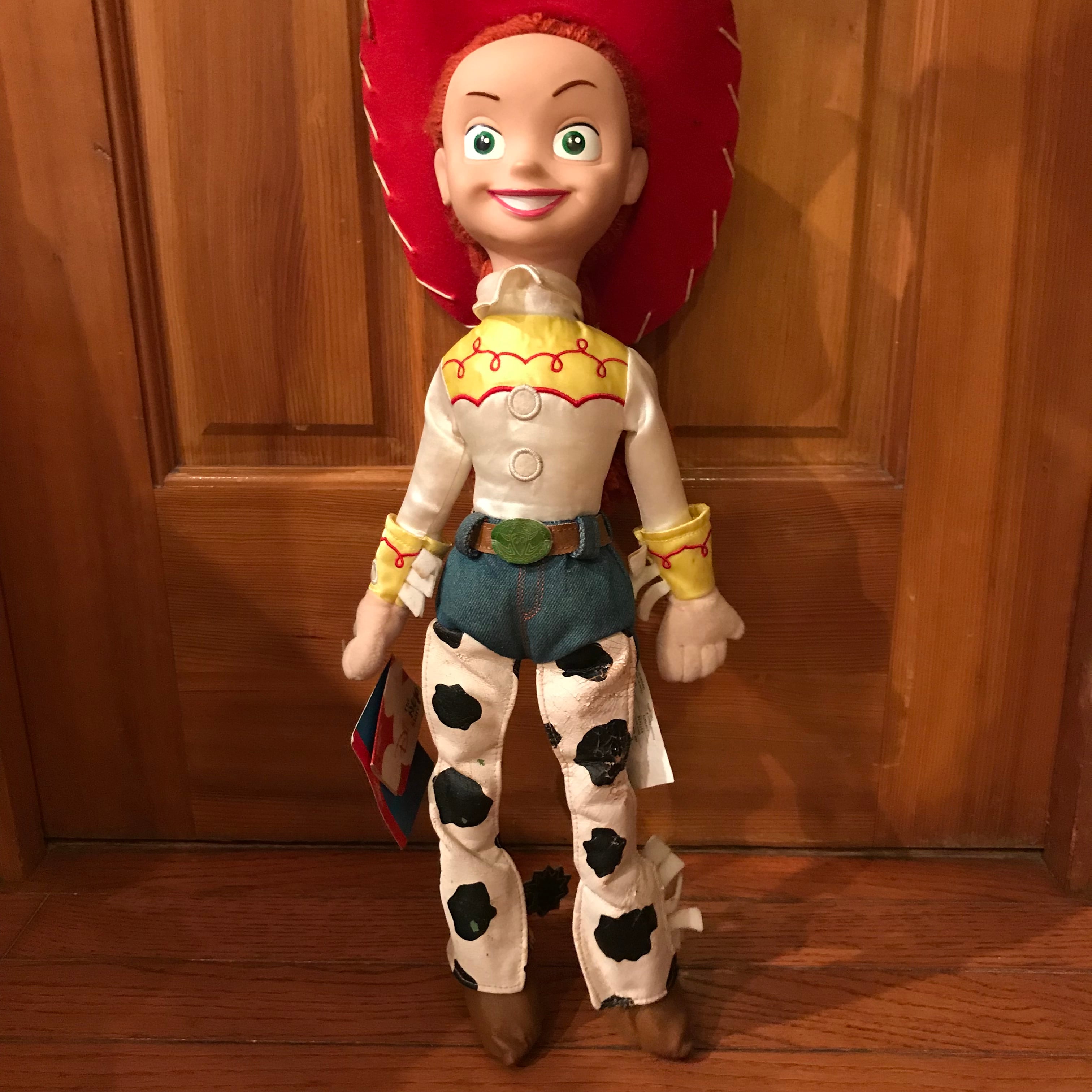 【サイズ大】アメリカ購入 ジェシー(Jessie)トイストーリー(Toy Story)のぬいぐるみ ソフビフィギュア アメトイ雑貨