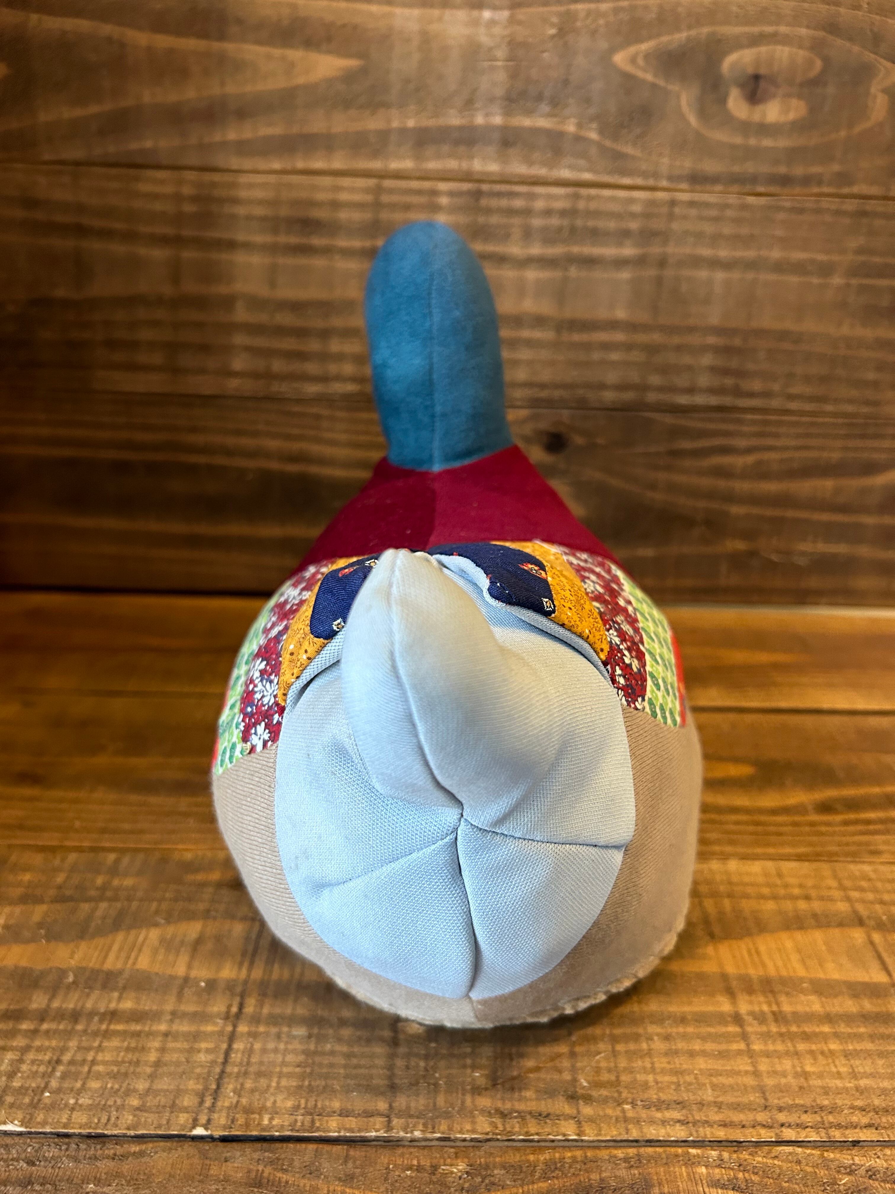 カーク・パトリック デコイ 置物 インテリア VintageDuck Decoy patchwork/デコイ カモ パッチワーク 置物