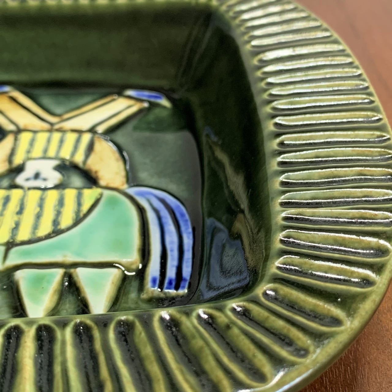 スティング・リンドベリ（STIG LINDBERG） 大皿 Stig Lindberg スティグリンドベリ Domino ドミノ 灰皿 アッシュトレイ