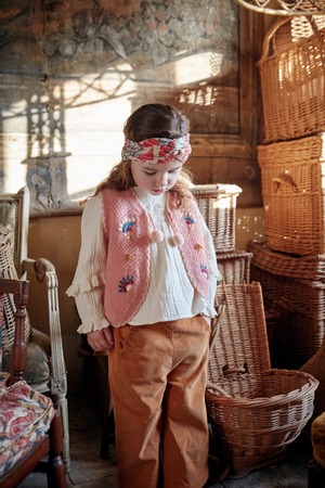 Louise Misha / Kimbra Blouse - Cream (Kids)