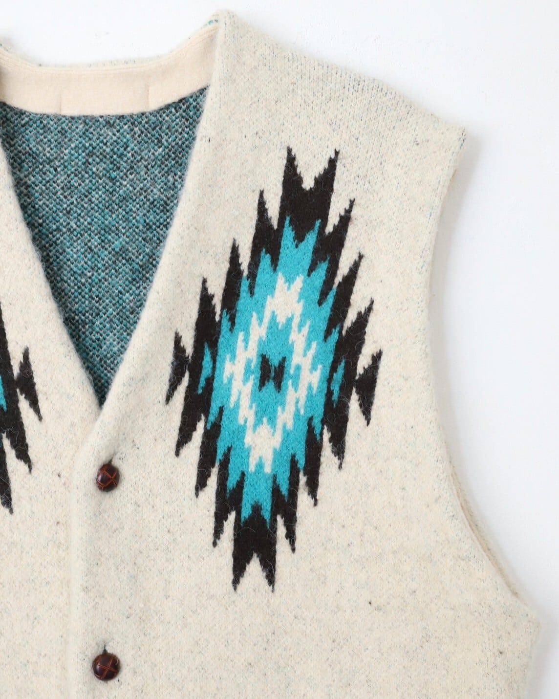 ラスト1点|CHIMAYO Knit Vest / Dark Gray | AMBERGLEAM