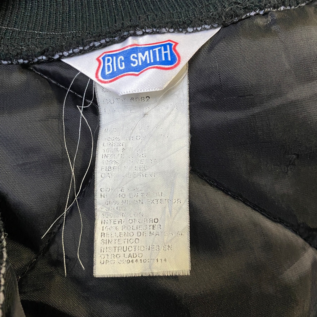 USA製 80年代 BIG SMITH ビッグスミス キルティングベスト メンズL 