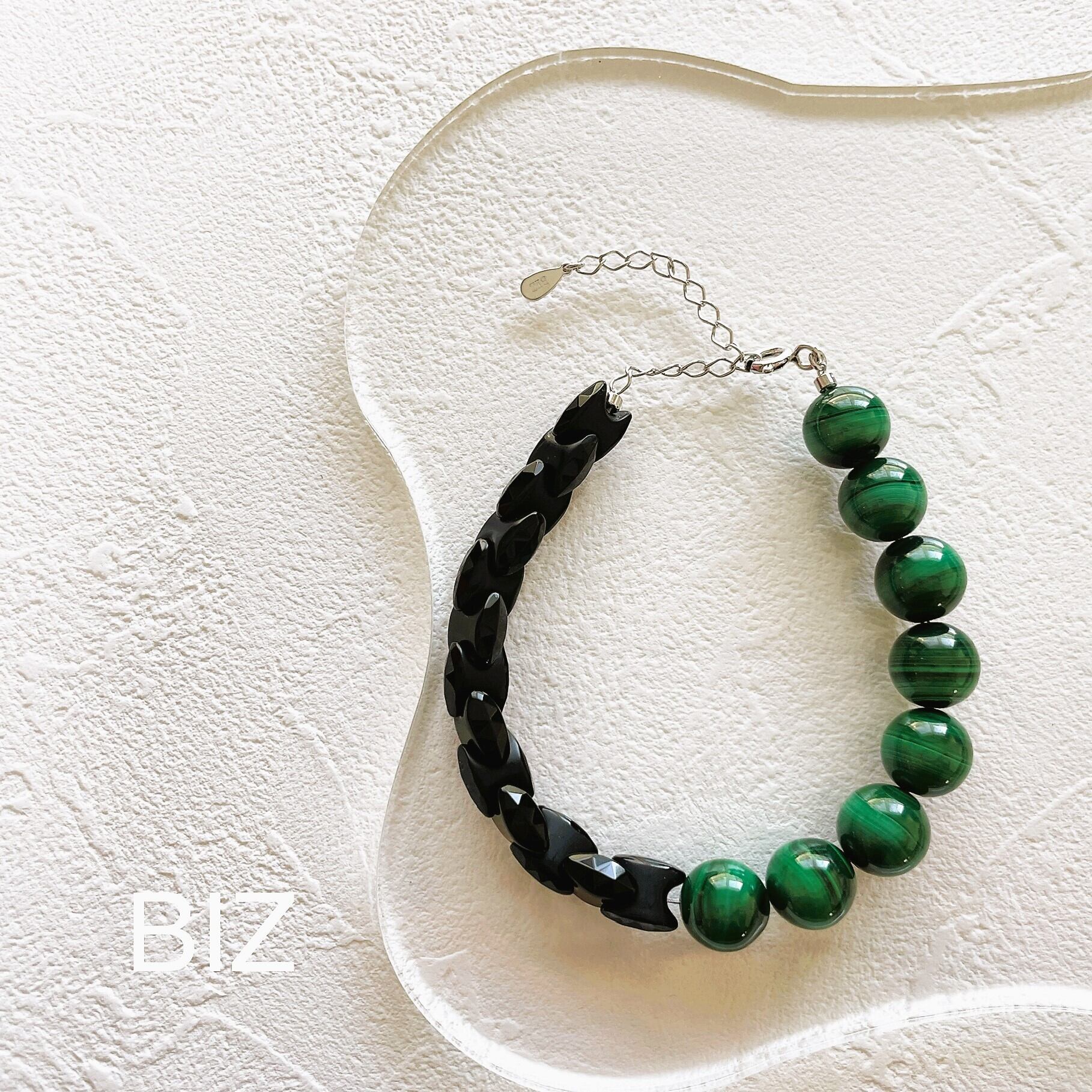 Black Onix & Malachite(ブラックオニキス・マラカイト)