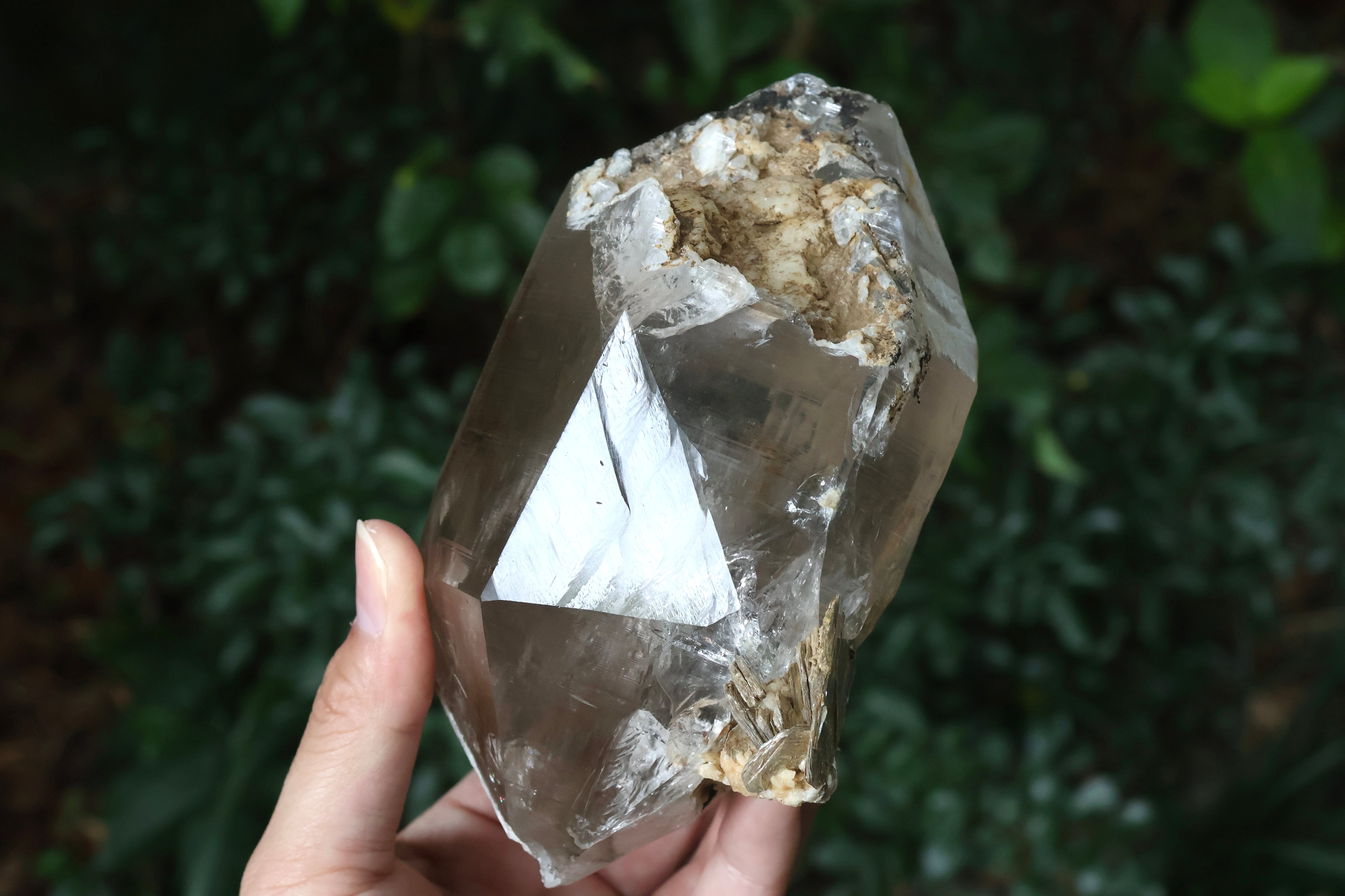 ヒマラヤ水晶 タプレジュン産 虹入り DT | 石垣島の夜光貝アクセサリー