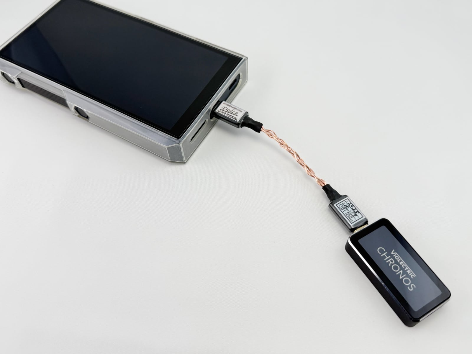 みじんこ製 Dolce OTG（USB-C to C OTGケーブル）40cm Dolce OTG（USB Type-C to Type-C OTGケーブル） | オーディオみじんこ