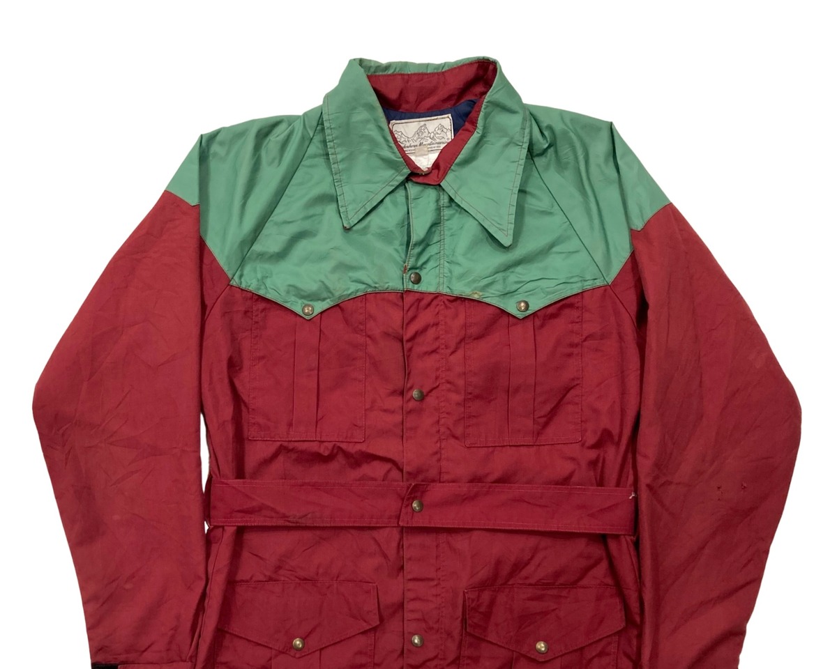 70s vintage POWDERHORN MOUNTAINEERING NYLON JACKET made in USA 