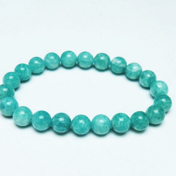 アマゾナイト ブレスレット 9mm 一点物 メール便可 [M便 1/10] 111-47715
