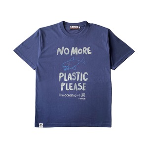 【23ss-004】T-BROS NO MORE PLASTIC TEE
