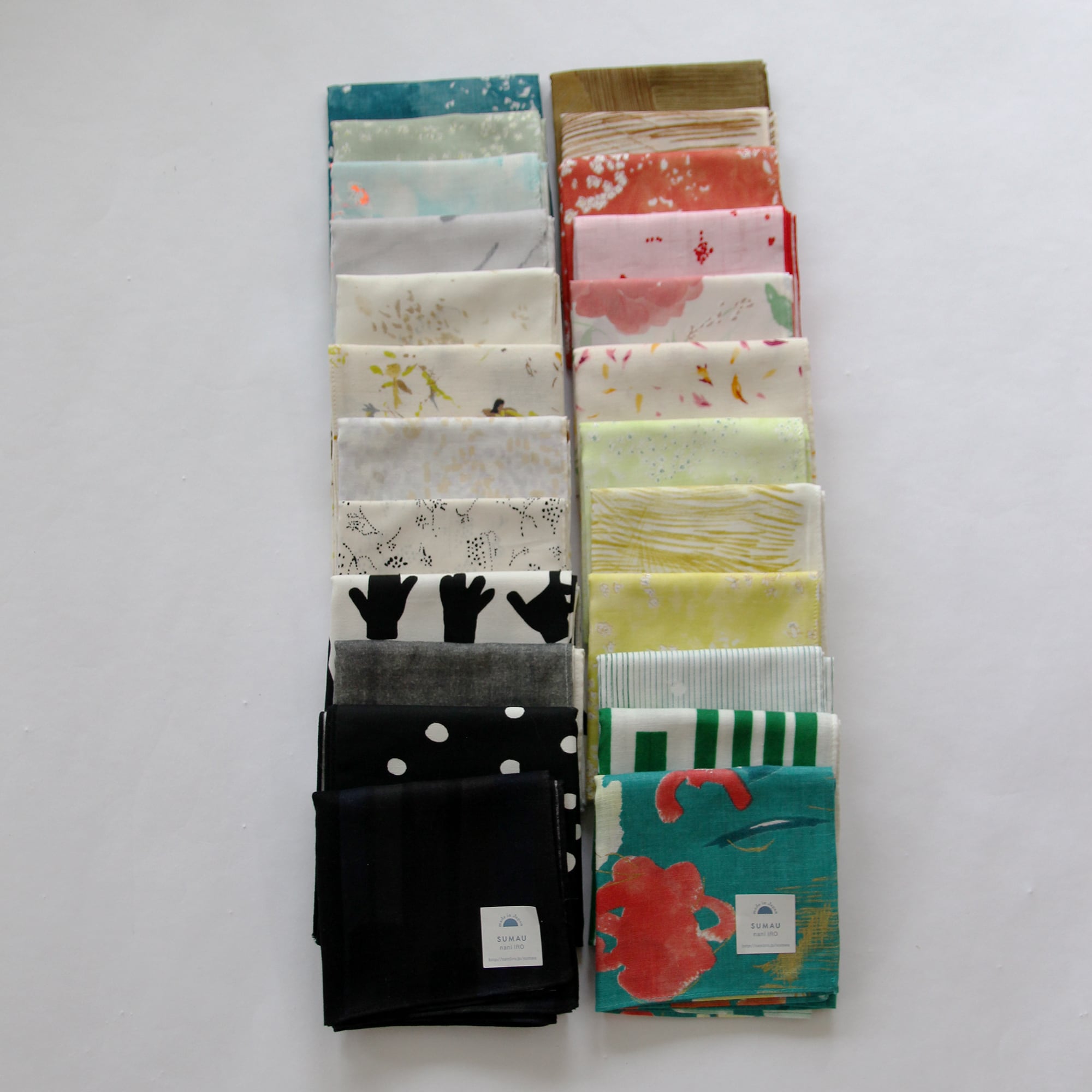 nani IRO | 綿シルク大判ハンカチ / rakuen | 装いの庭