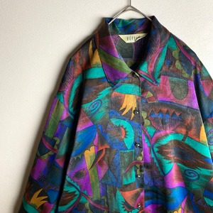 〜"long sleeve shirt" allover pattern~