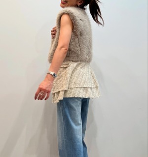 ガレナ galena GALENA　ツィードコンビファーベスト