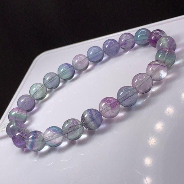 A15.可愛いグラデーションフローライトブレスレット