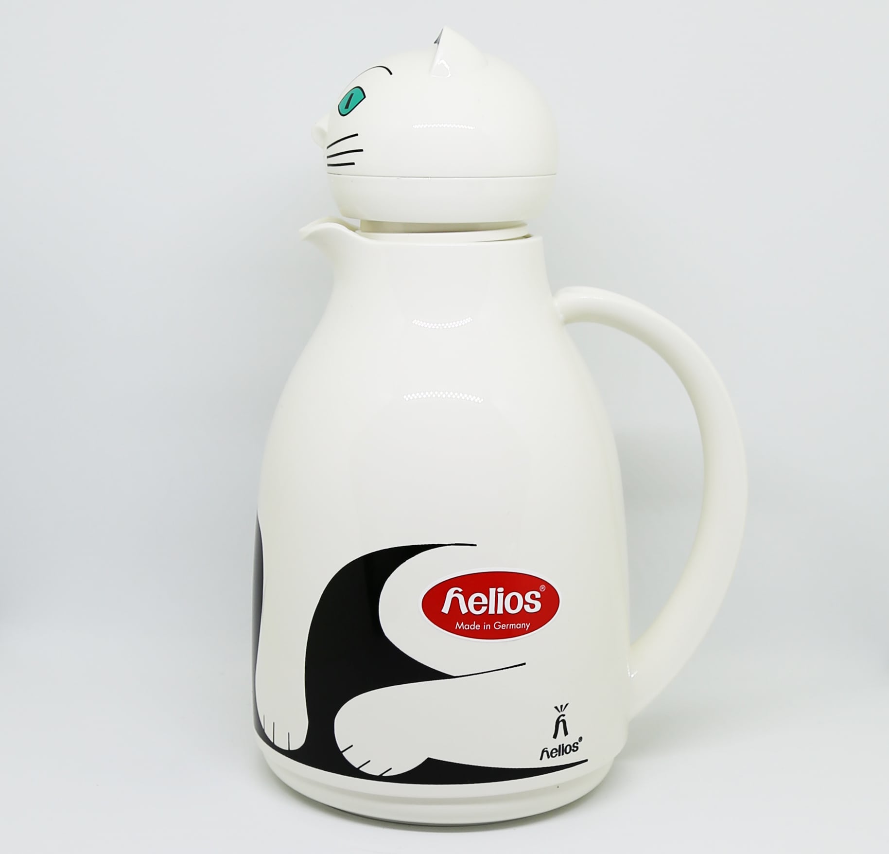 猫卓上魔法瓶(ヘリオスサーモキャット)ホワイト | マスノヤ衣料品店