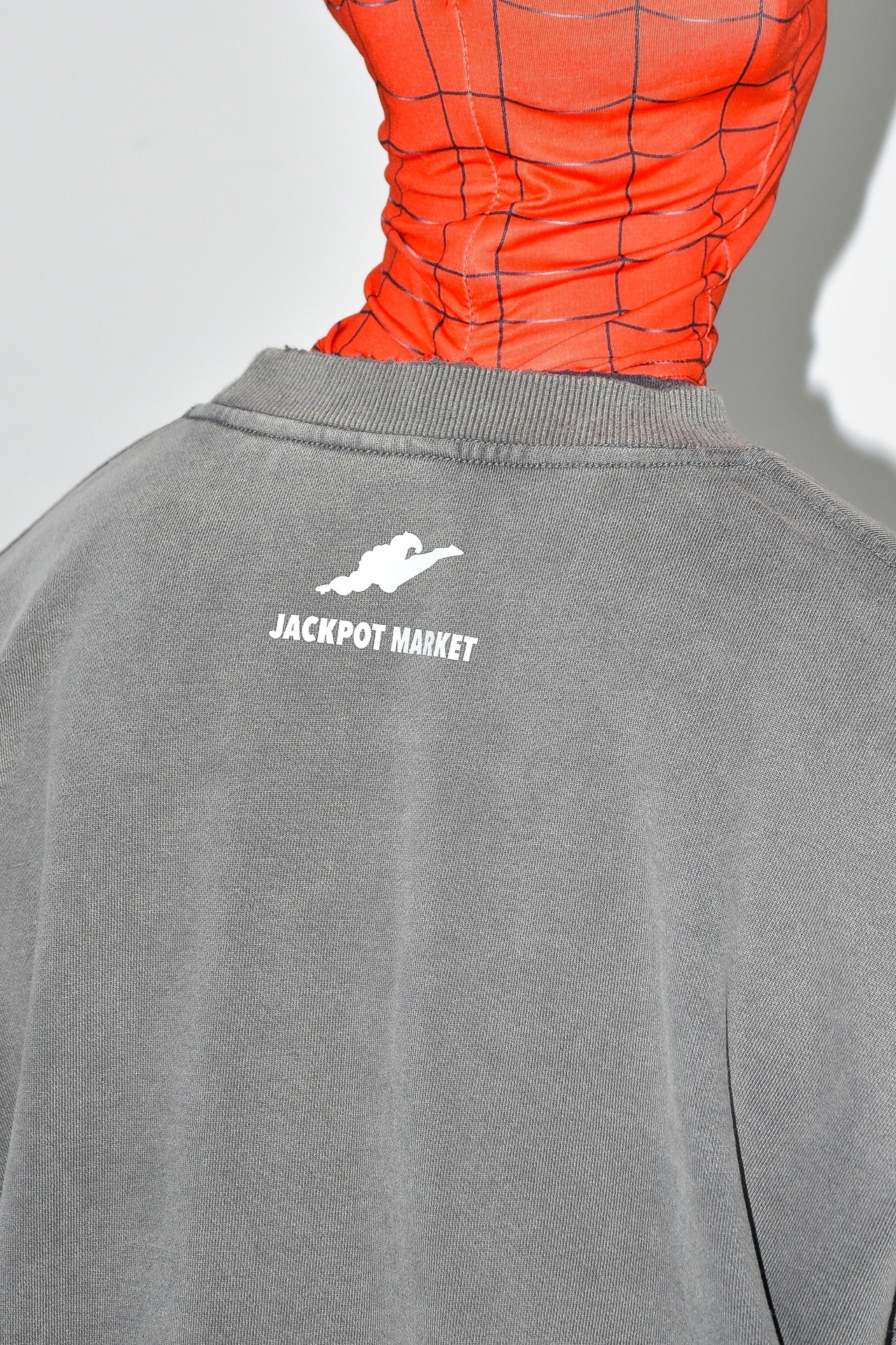 ヴィンテージグラフィックトレーナー　グレー