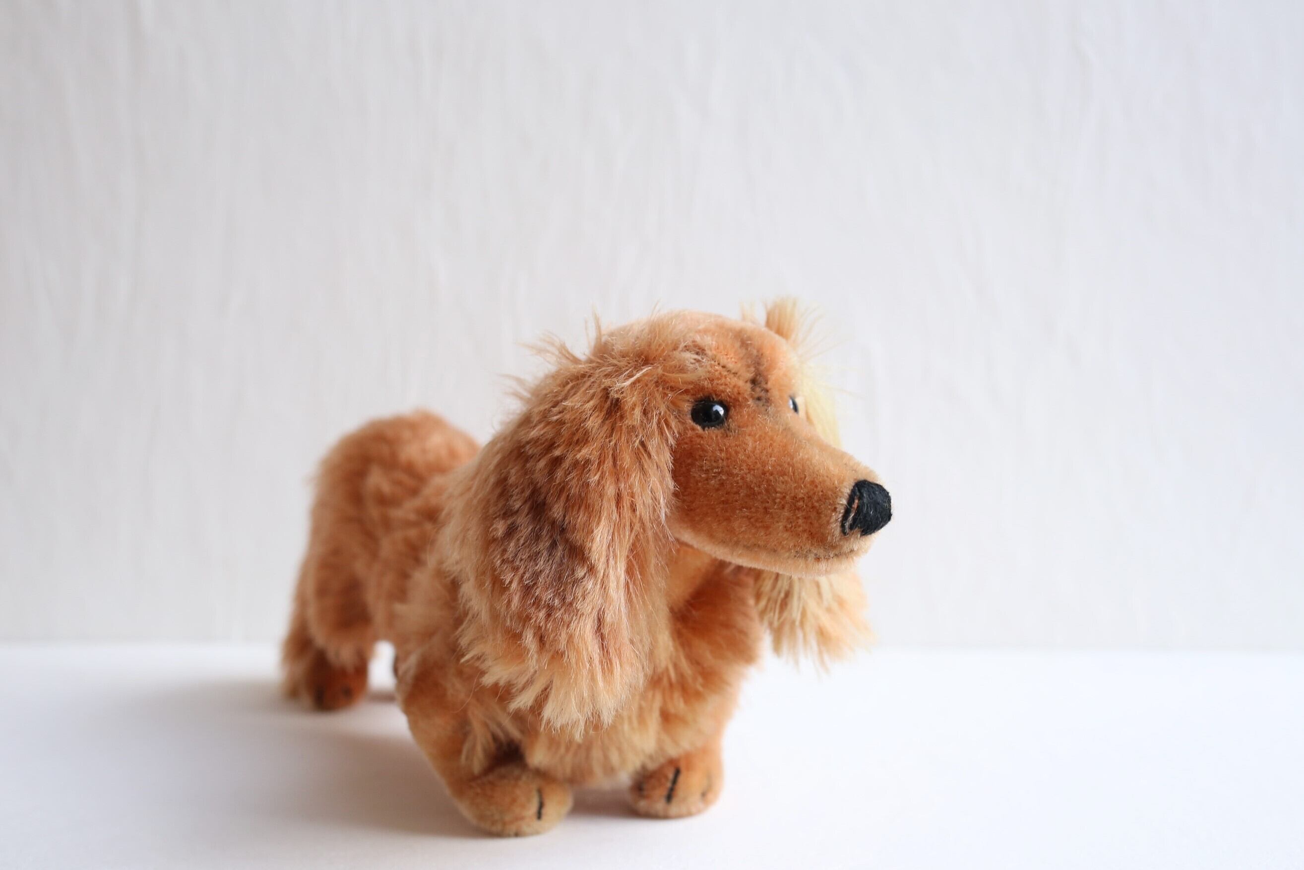 ドイツ ヴィンテージ Steiff シュタイフ ダックスフント『WALDI』 N-03499