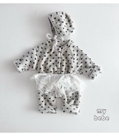 韓国子供服 / 26winter / my bebe / プードルスーツ(ボンネットセット) / ベビー / 冬服 *S~M*