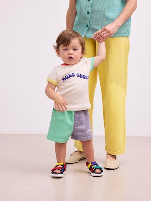 【25SS】bobochosesa(ボボショセス)Wavy BoboChoses Tshirt(12m/18m/24m)Tシャツ ロゴ