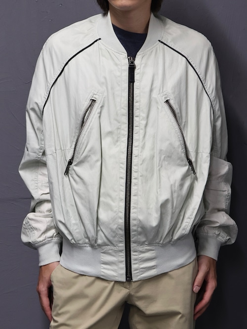 【HAIDER ACKERMANN】compact MA-1 blouson