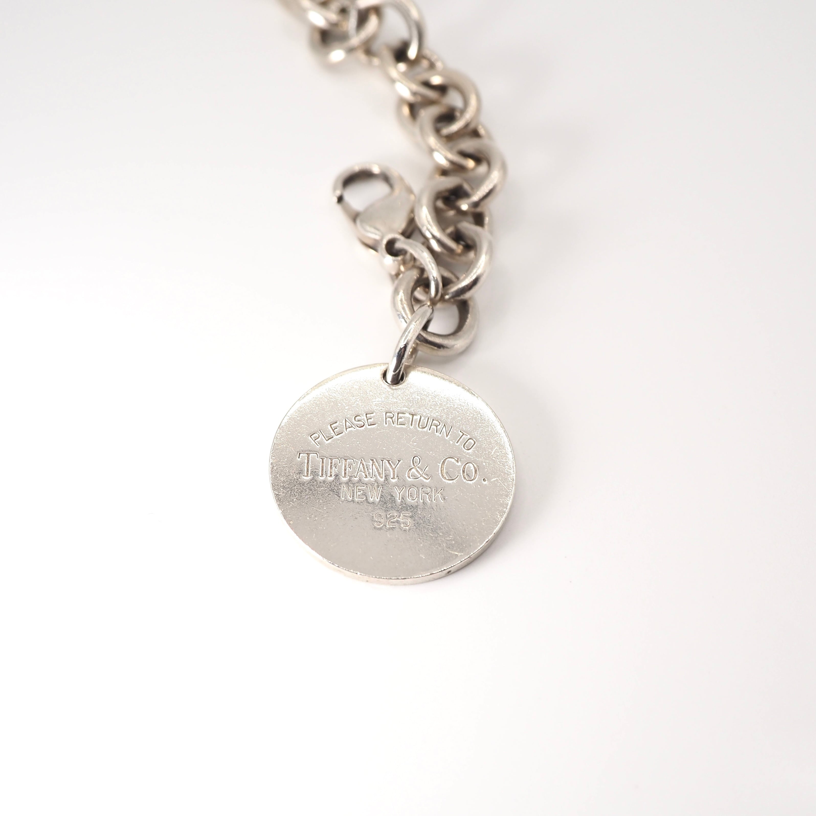 Tiffany &Co. リターントゥラウンドチェーンブレスレット シルバー925