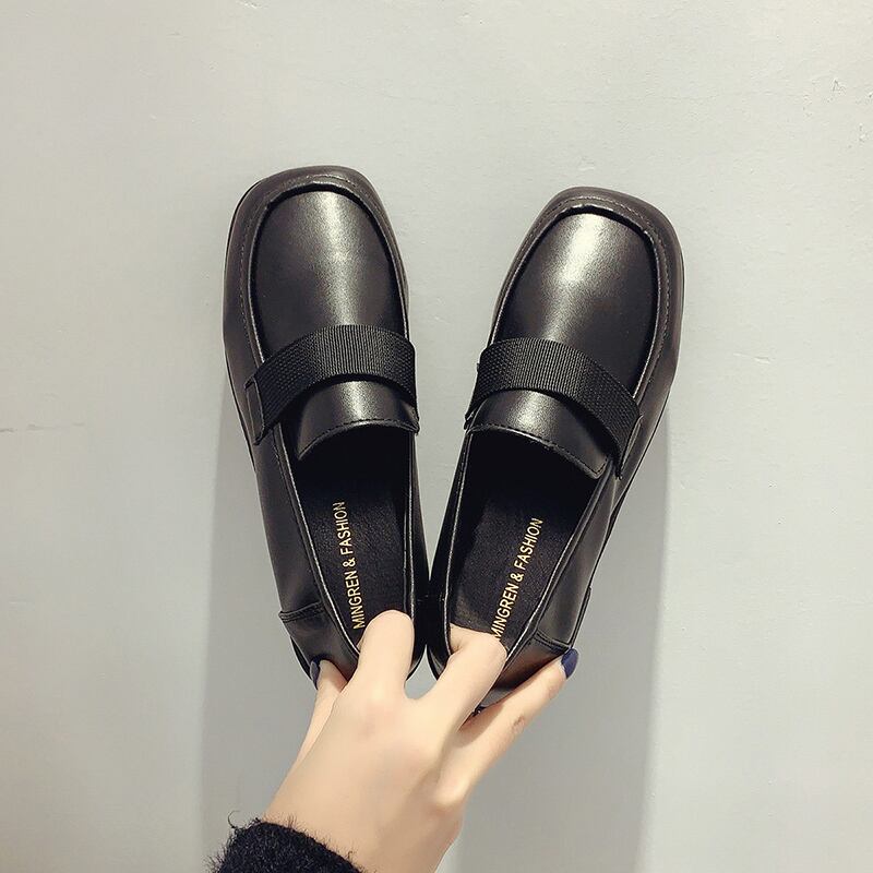 スタイルレザースプリングレッドセット 靴 シューズ ローファー 春物 部族の婦人靴14647053948