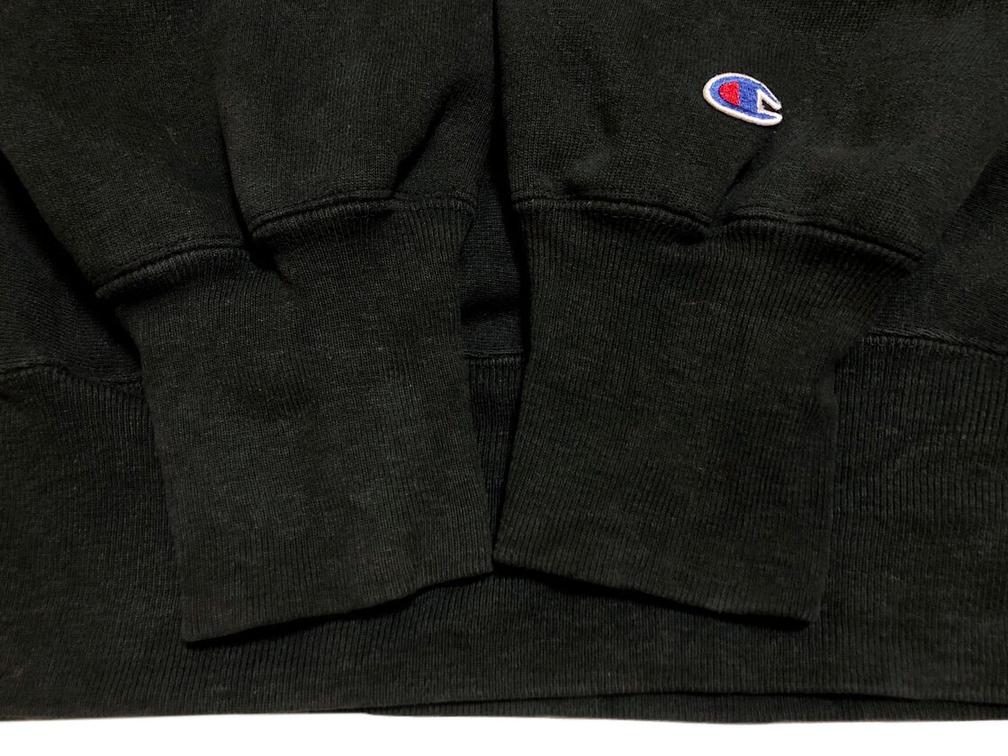 90s チャンピオン Champion リバースウィーブ スウェット 黒【XL】NHL 